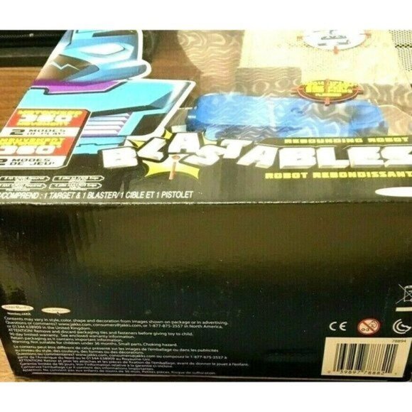 Blastables Rebounding Robot With Blaster Motorized 360° Movement Ages 4+ So - Picture 4 of 9